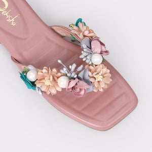 Women's Floral Chappals